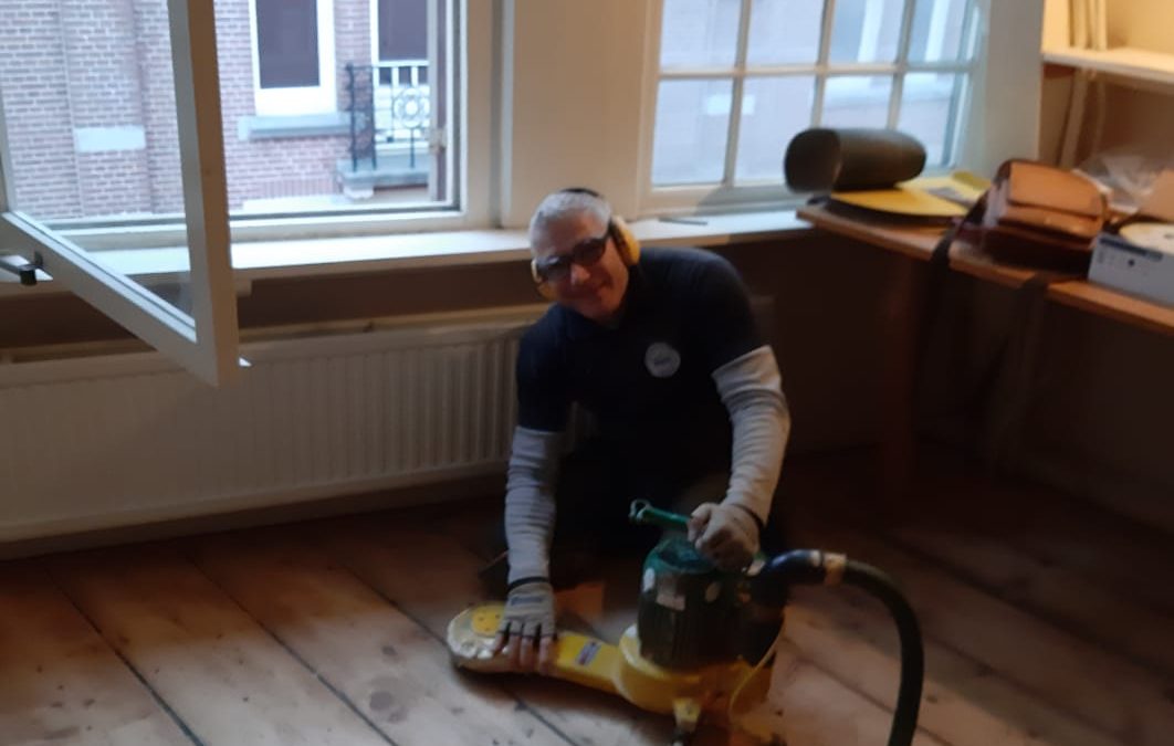 Oude houten vloer opknappen