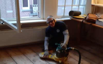 Oude houten vloer opknappen