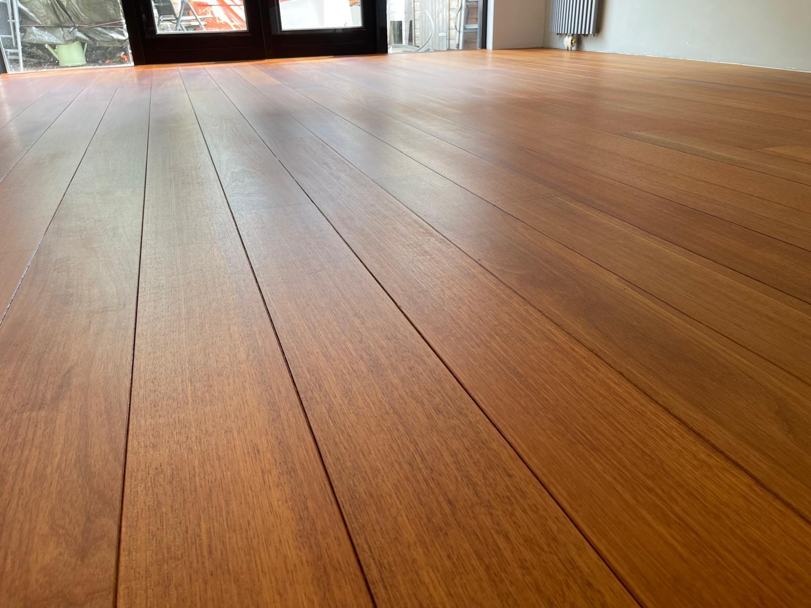 resultaat vloer schuren